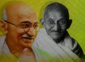 Mahatma Gandhi..