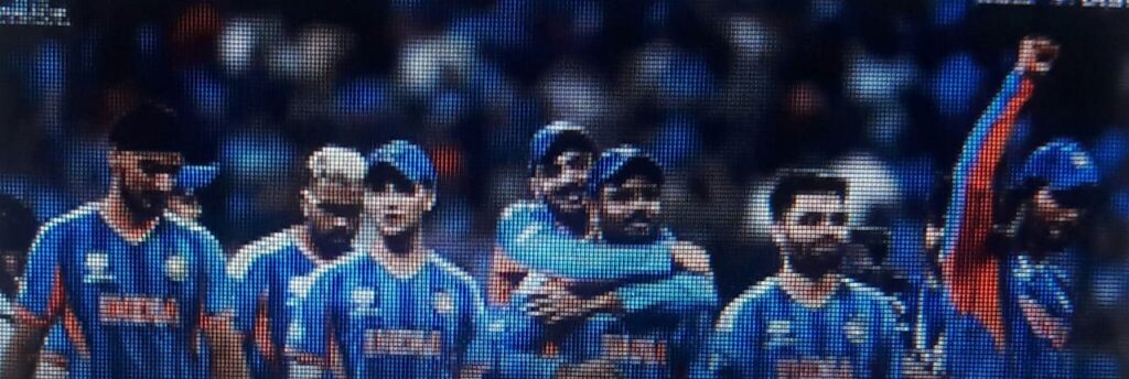 India defeated New Zealand by 96 runs to win the match......