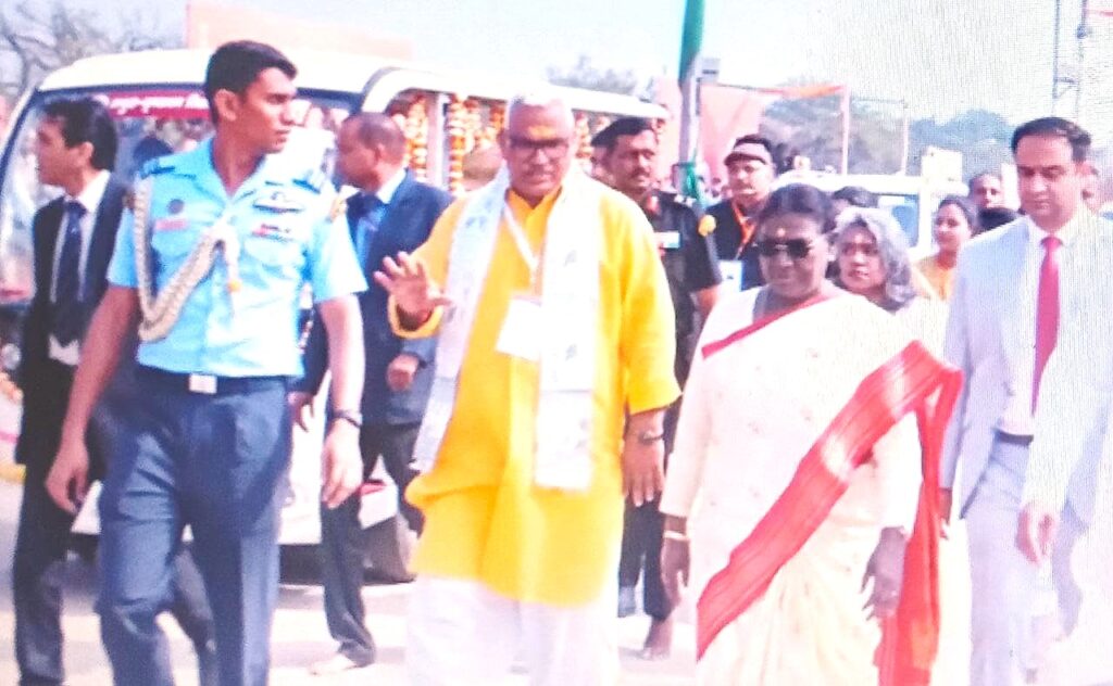 President Droupadi Murmu..............