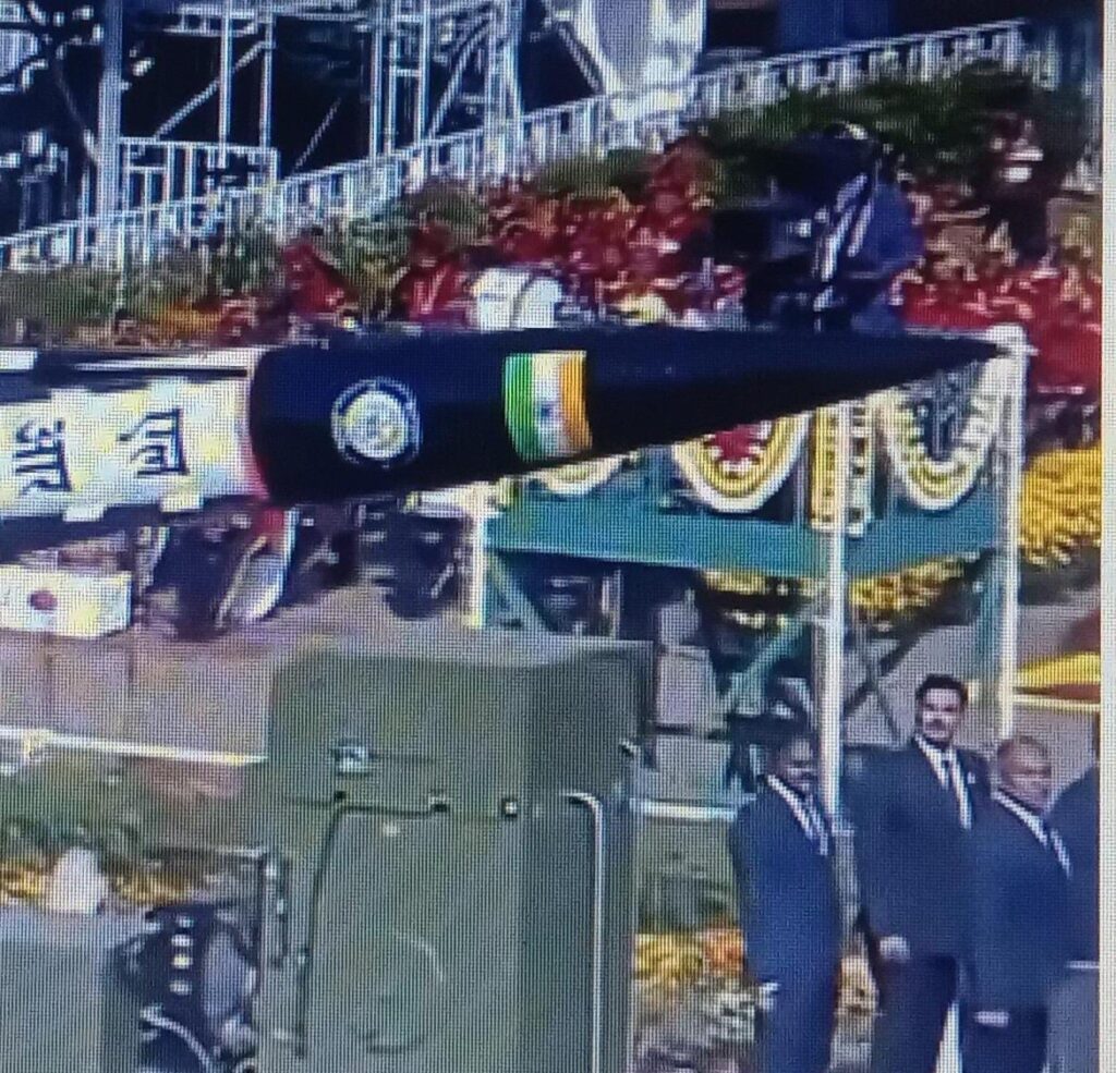 Republic day missiles Parede..