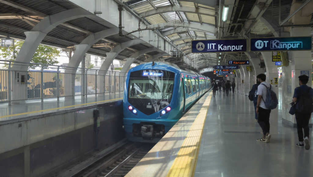Kanpur Metro: Kanpur Metro is the rapid transit system of Uttar Pradesh