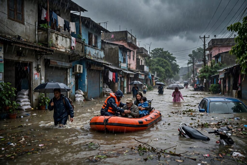 UP Rain Alert...(AI Generated Photograph)
